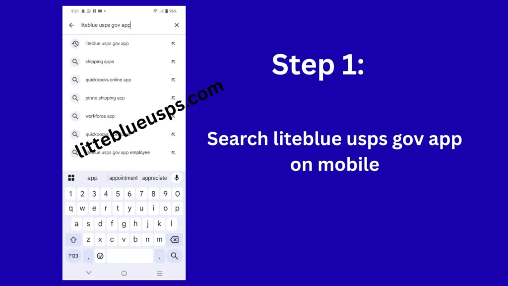 liteblue usps gov app